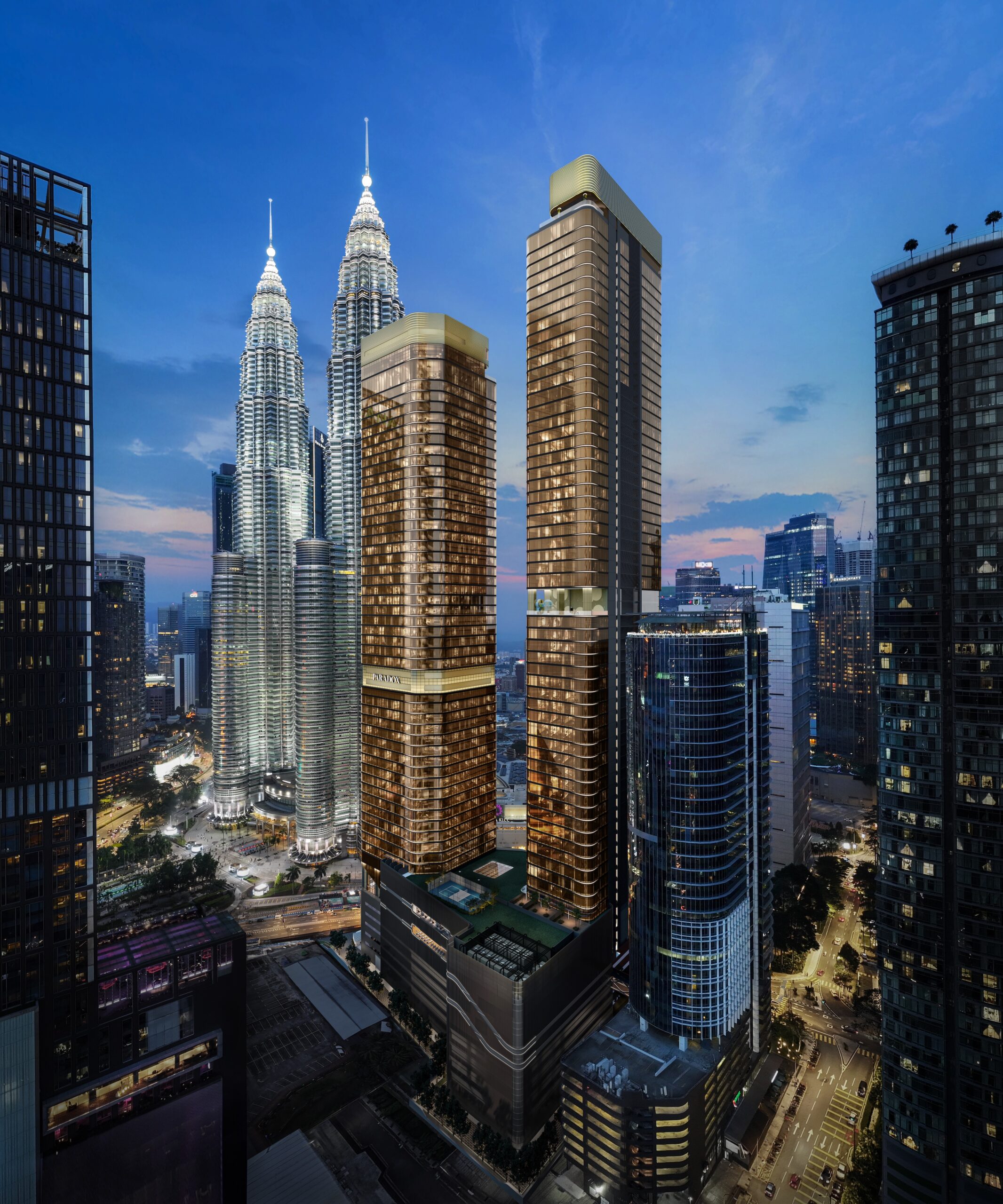 Clothaus KLCC 夜景空拍