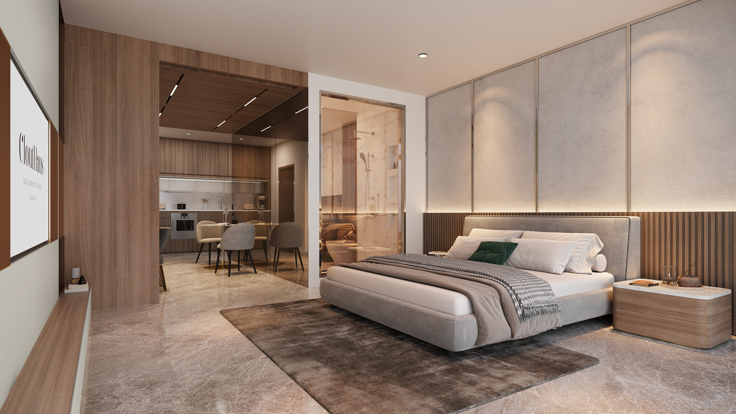 CloutHaus Type B Bedroom