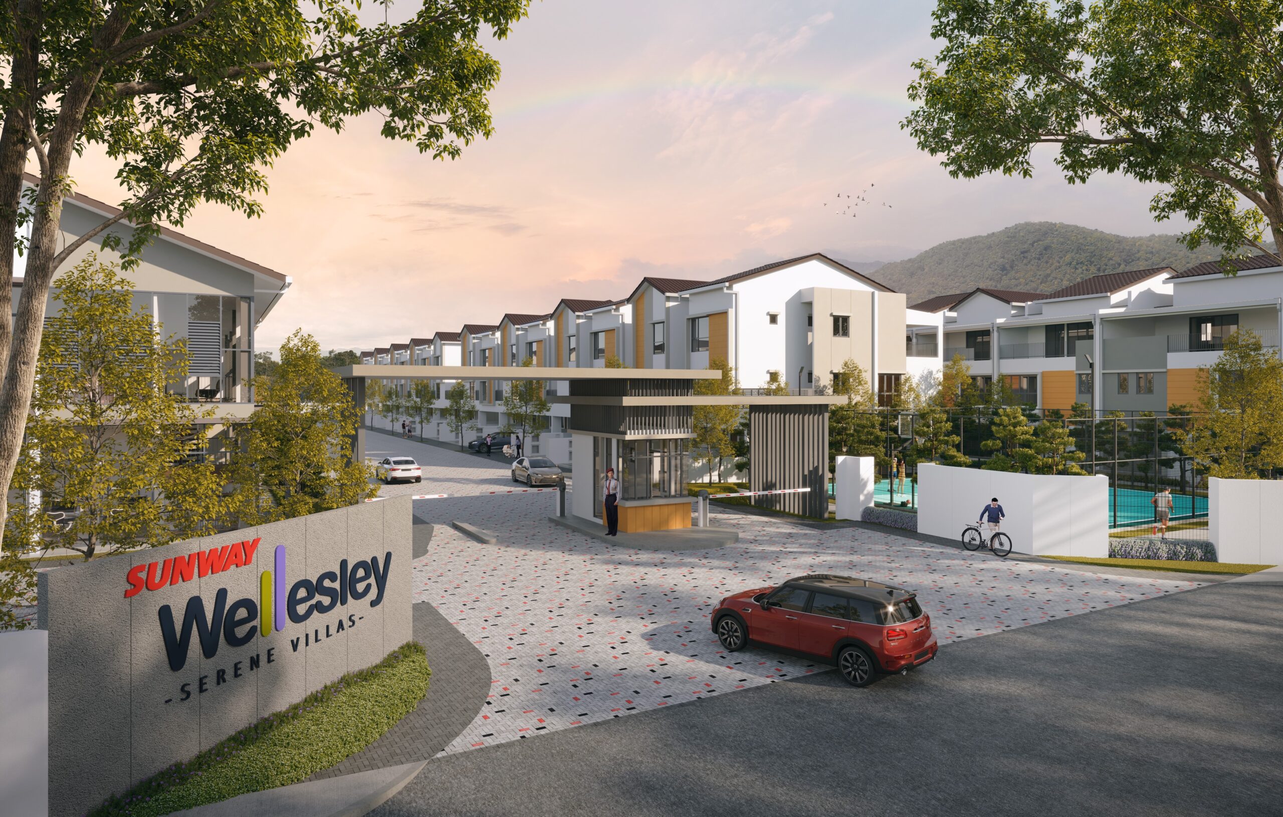 Sunway Wellesley 社區入口