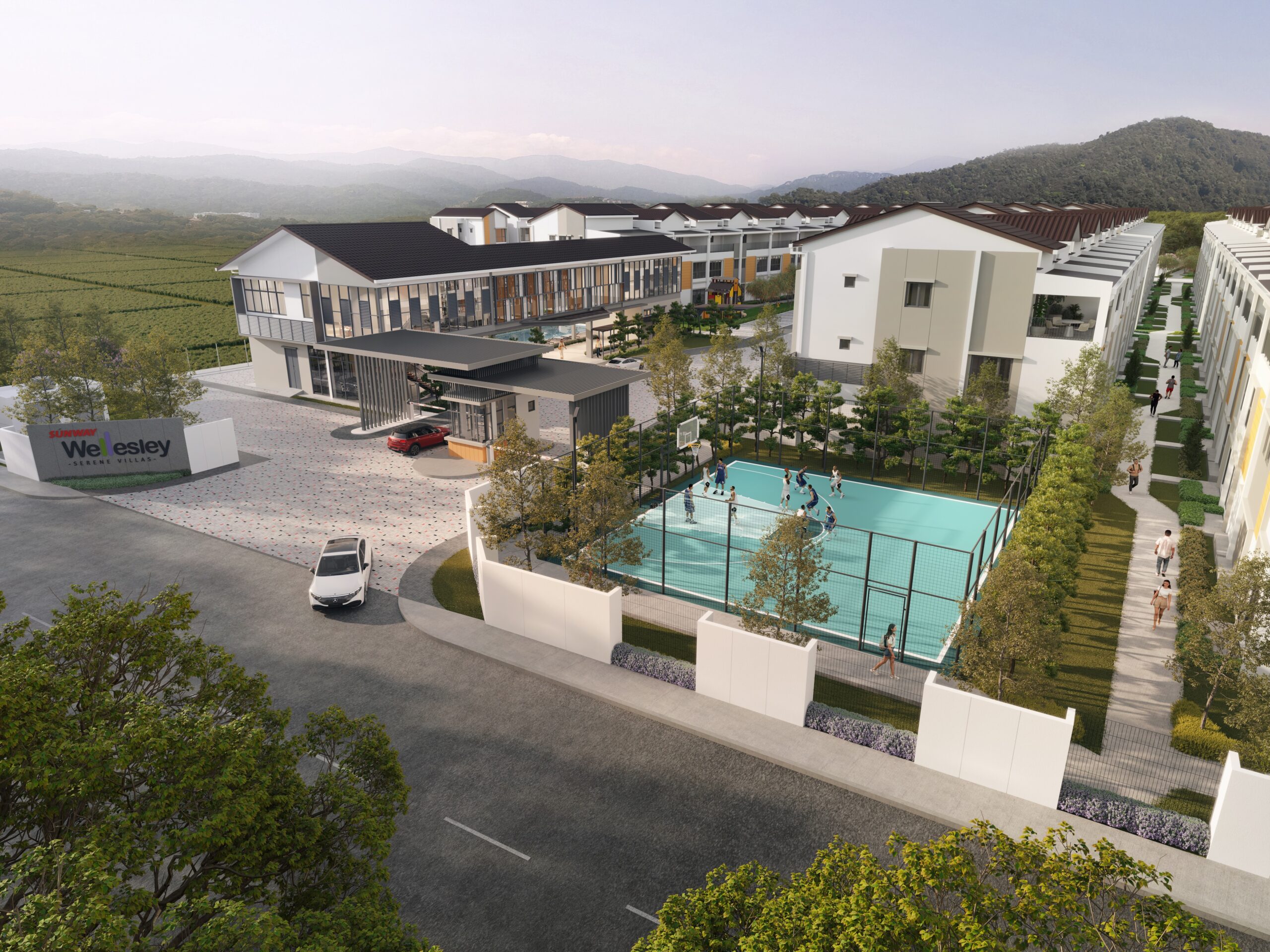 Sunway Wellesley 社區入口與設施